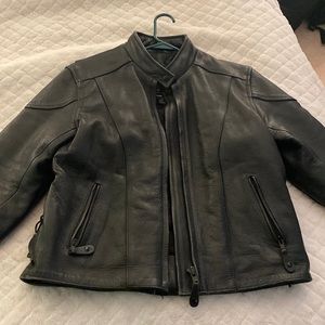 Womens River Road leather Jacket